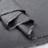 Oliver Viscose Twill Grey Plain Fine Lightweight Dress Woven Fabric Fold