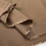 Oliver Viscose Twill Sand Plain Fine Lightweight Dress Woven Fabric Fold