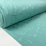 Opaline brocade mint cotton polyester spandex floral jacquard woven dress fabric bolt