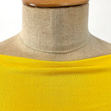 Orbit Yellow Crepe Close Up