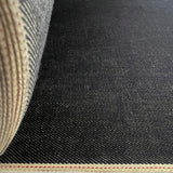 Organic 13 5oz Denim Fabric Red Selvedg Black Roll