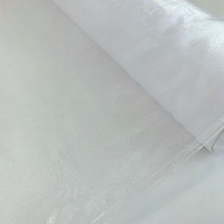 Organza White Fabric Roll