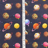 Out Of Space Craft Cotton Psace Navy Craft Fabric S