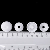 Pack of 5 Large Self Cover Buttons (22mm)