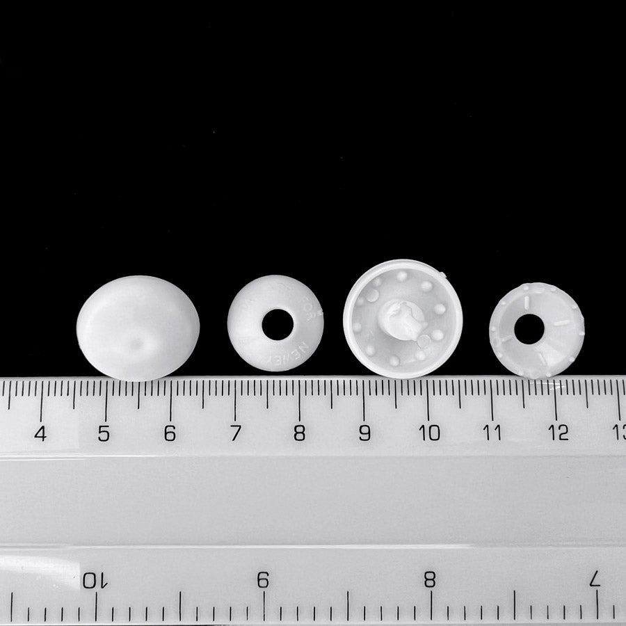 Pack Of 5 Medium Self Cover Buttons 19mm Size
