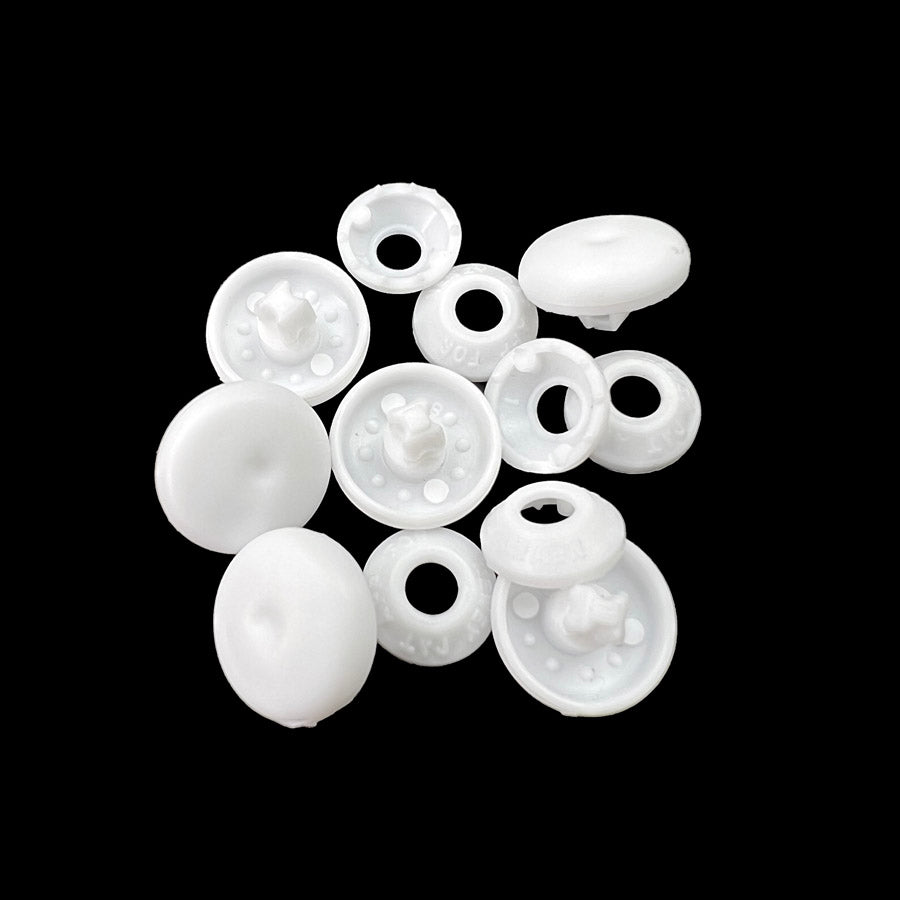 Pack Of 6 Small Self Cover Buttons 11Mm