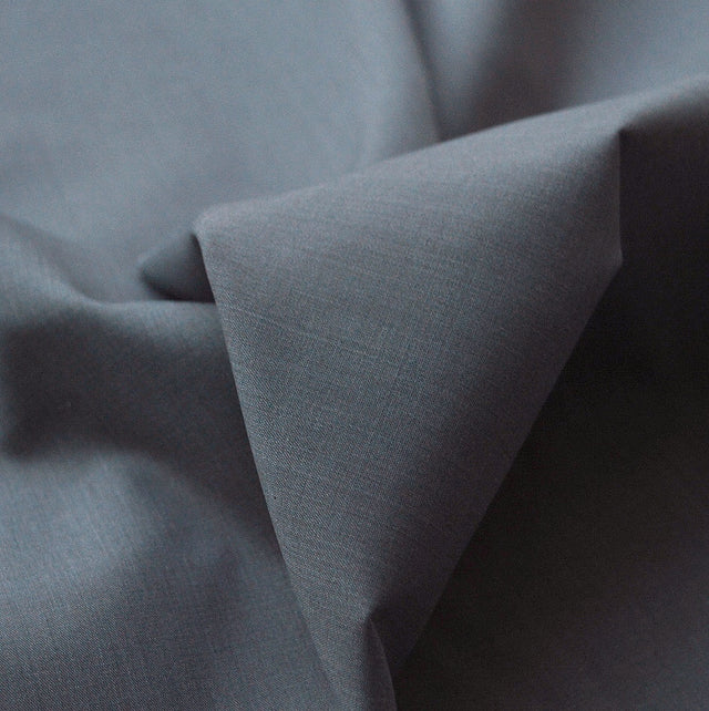 Pain Poly Cotton Silver Grey Pale Silver Grey Plain Poly Cotton Dress Craft Fabric Cud