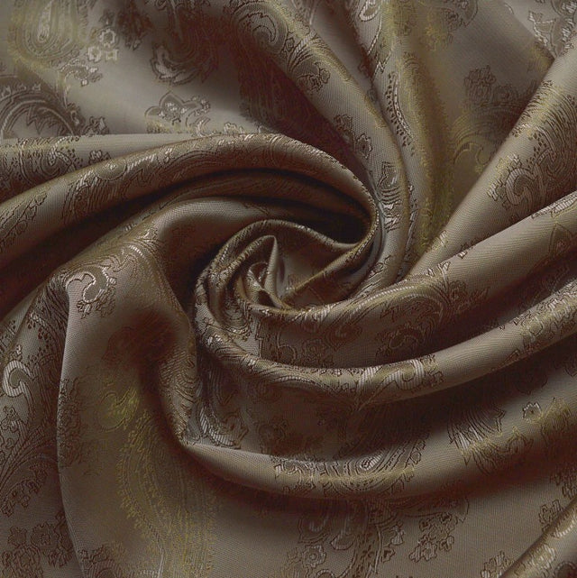 Paisley Changeant Lining Champagne Pink Cu D