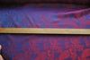 Paisley Changeant Lining - Red/Purple