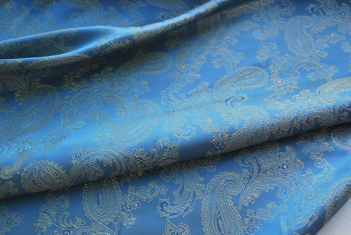 Paisley Lining Blue D