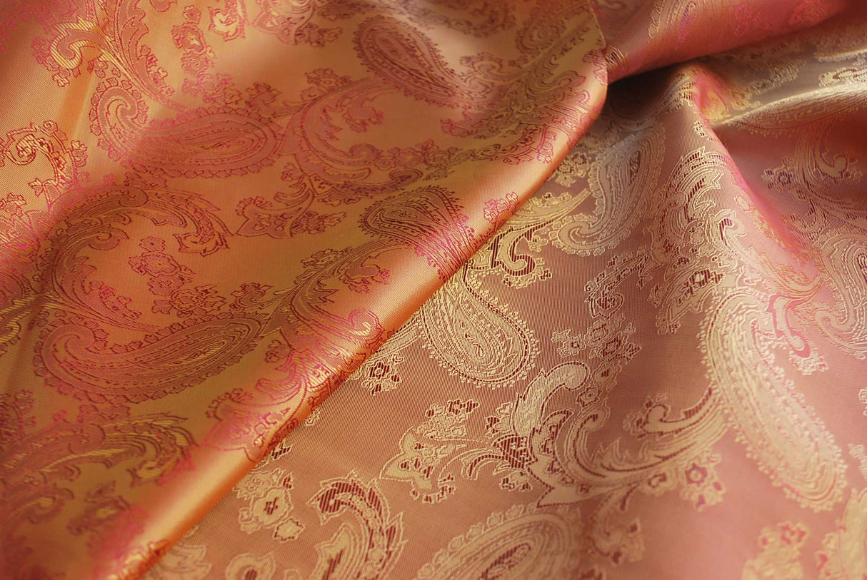 Paisley Linings Rust D