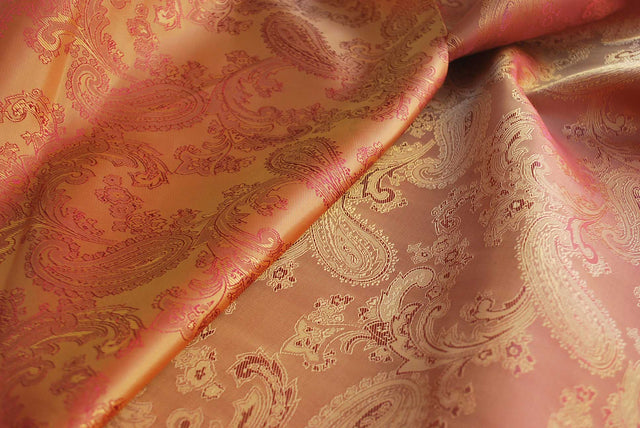 Paisley Linings Rust D