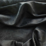 Paisley Changeant Lining Black