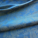Paisley Changeant Lining Blue