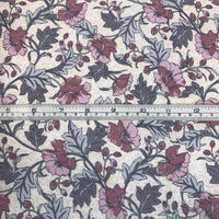 Pima Cotton Lawn - Mary Ann Pink