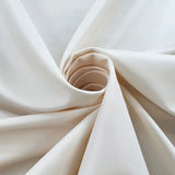 Pearl Pizzazz Ivory Pleather Satin Polyester Fabric Twist
