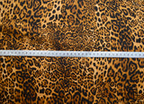 Persian Leopard Cotton Poplin Leopard Dress Fabric S