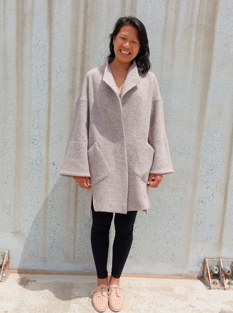 Petra Coat Pattern Style Arc 1