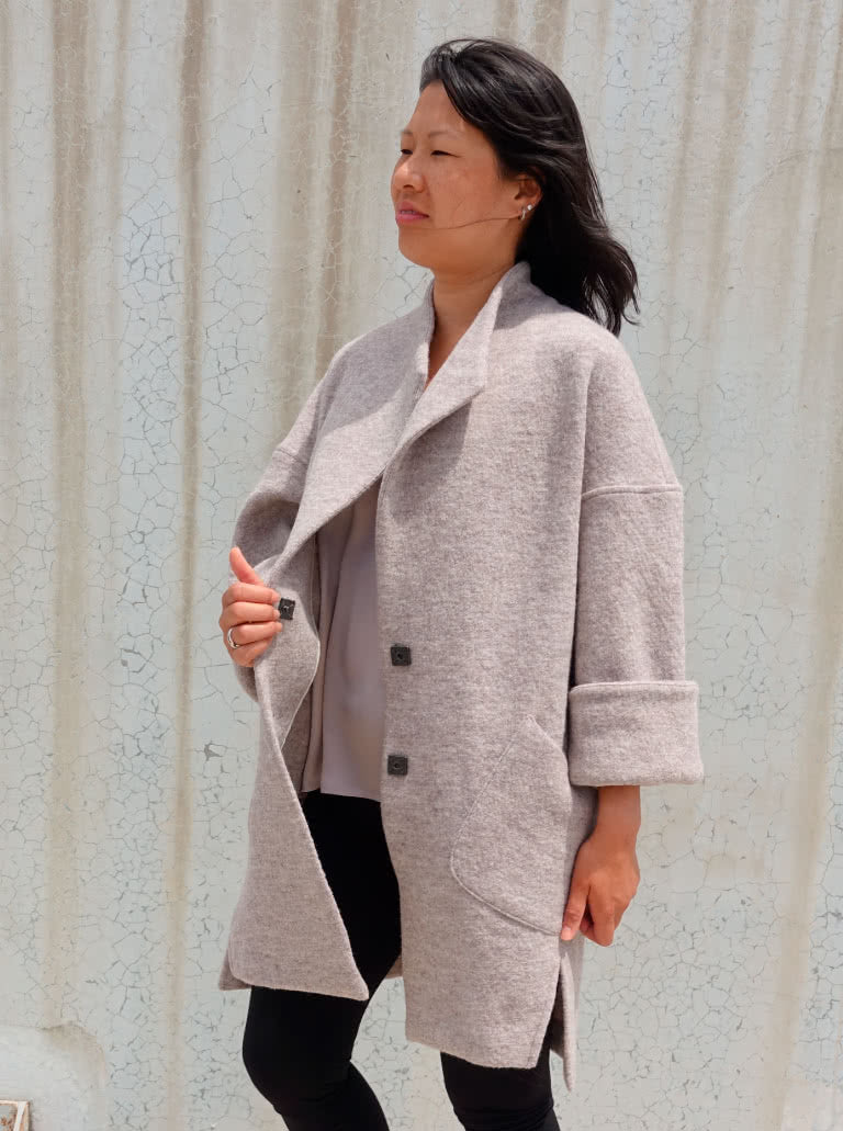 Petra Coat Pattern Style Arc 2