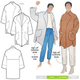 Petra Coat Pattern Style Arc Cover