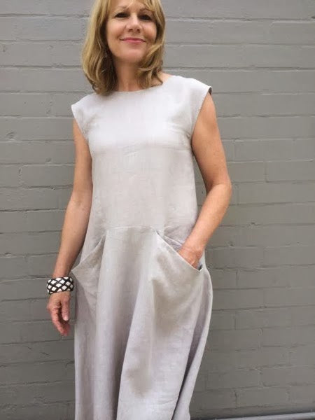 Pia Dress Pattern Tessuti 1