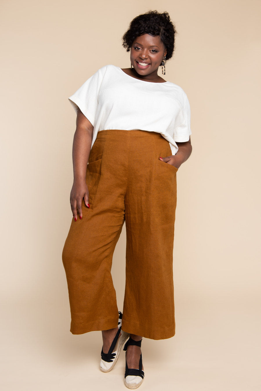 Pietra Trousers And Shorts By Closet Core Patterns 7