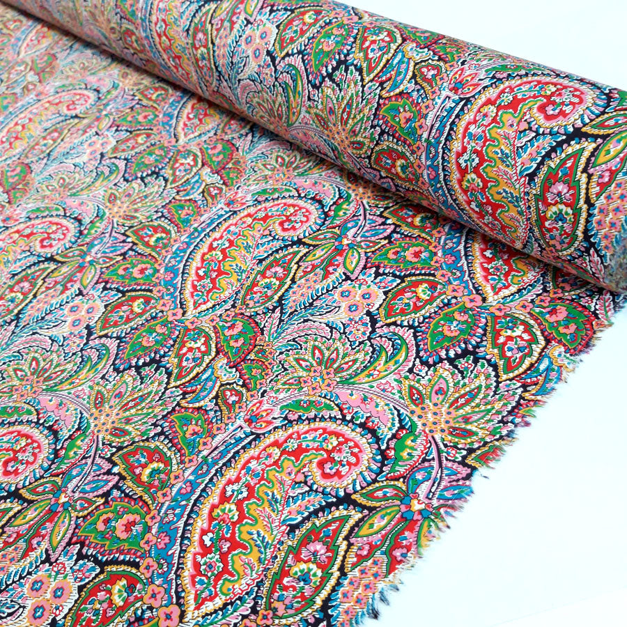 Pima Cotton Lawn Paisley In Day Cotton Lawn Dress Craft Fabric Roll Fabric Photo