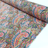 Pima Cotton Lawn Paisley In Day Cotton Lawn Dress Craft Fabric Roll Fabric Photo