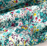 Pima Cotton Lawn Shakespeare Teal