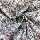 Pima Cotton Lawn The Garden Of Shakespeare Pink Grey Cu