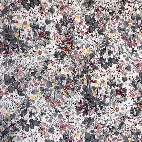 Pima Cotton Lawn The Garden Of Shakespeare Pink Grey S