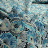 Pima Cotton Wagasa Blue Dress Fabric Cu