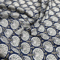 Pima Cotton Lawn - Denim Dandelion