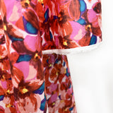 Pima Cotton Lawn Dress Fabric Red Pink Florals Sunset Peony Hang 5Bb64546 2C63 4581 A9B9 A500E6C5D26F