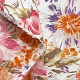 Pima Cotton Lawn Maria Woven Floral Print Dress Fabric Drape