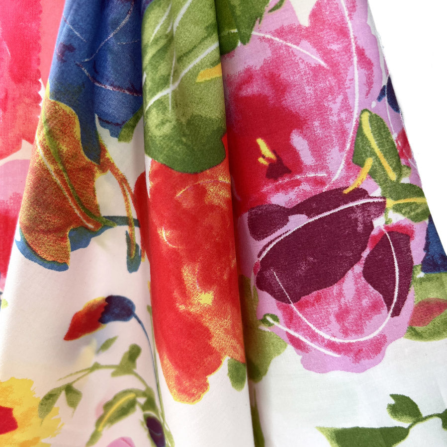 Pima cotton lawn multi flower summer is here hang