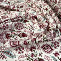 Pima Cotton Lawn - Raj - Pink