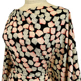 Pima Cotton Lawn Shan Black Dress Fabric Side
