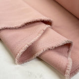 Pink Lady Polyester Crepe Stretch Woven Suiting Fabric Fold