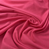 Pink passion jersey soft nylon stretch knitted dress fabric