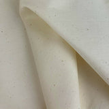 Plain Cotton Poplin Natural Cream Fold 1