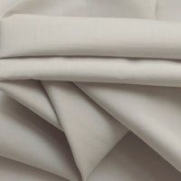 Remnant - Plain Dyed Cotton Poplin - Palest Grey - (1.75m)