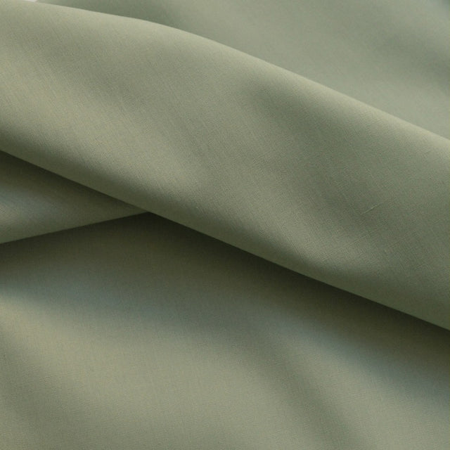 Plain Poly Cotton Sage Sage Green Plain Poly Cotton Fabric Cud