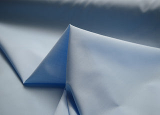 Plain Polycotton Pale Blue Cu