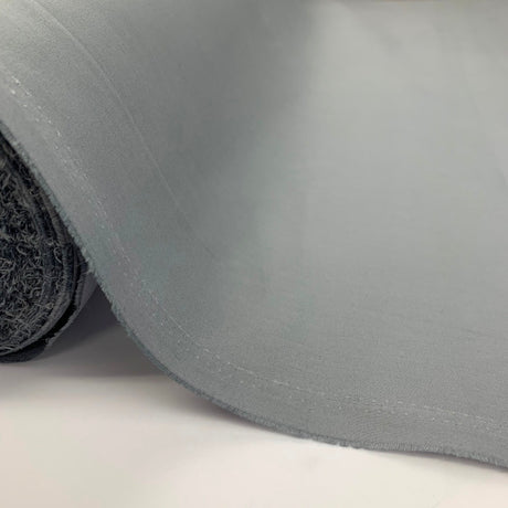 Plain Polycotton School Grey Fabric Roll