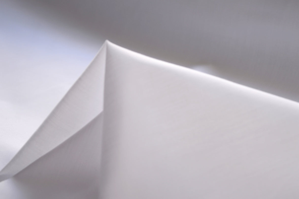 Plain Polycotton White Cu