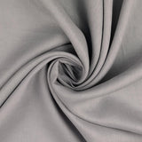 Plain 100 Percent Linen 150Gsm Dress Fabric Grey Twist