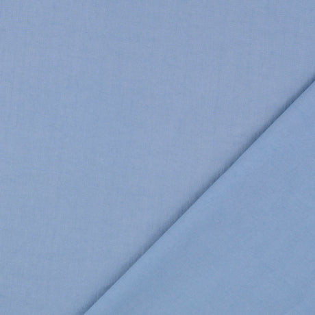 Plain Cotton Poplin Fabric Stonewashed Luxury Cotton Storm Fold