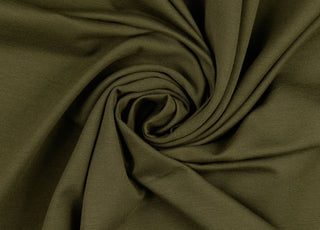 Plain French Terry Dark Olive Oeko Tex Jersey Fabric Twist C147656B Bfe9 40Da 9Cd3 260A6A598Eec