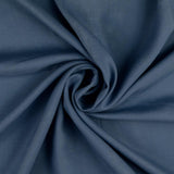 Plain Lightweight Soft Dress Fabric Lyocell Linen Blue Twist